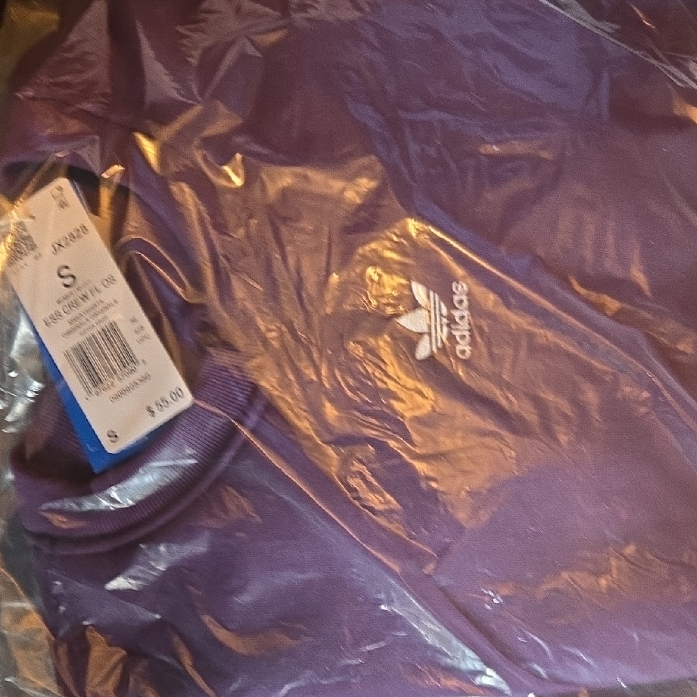 Adidas Violet Sports Jacket